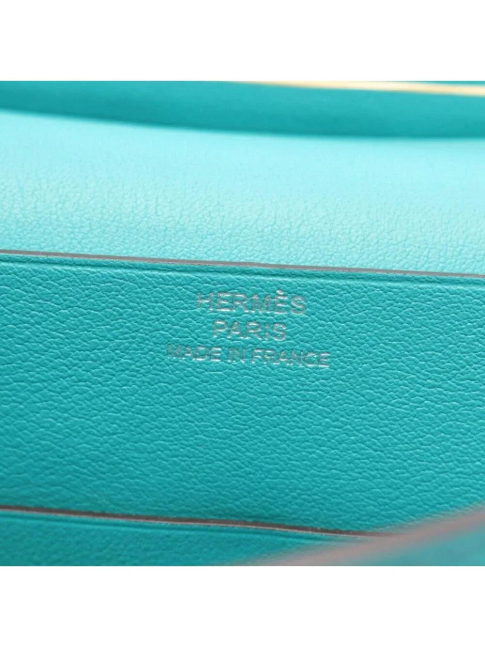 Hermes Pouch Tutti Frutti Blue Paon Lime Leather